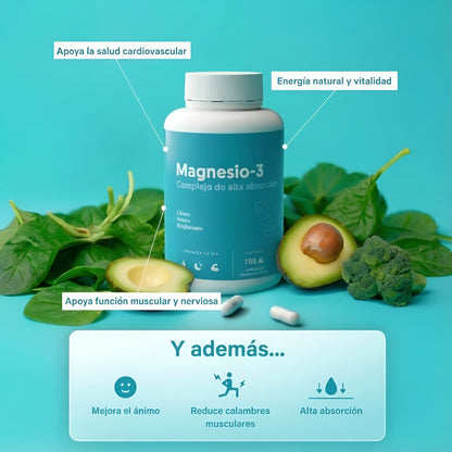 Tairal™ - Magnesio 3 Mejor sueño y energia