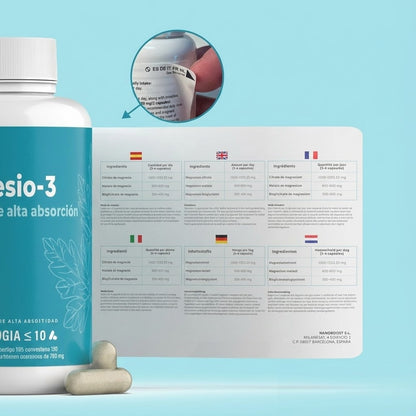 Tairal™ - Magnesio 3 Mejor sueño y energia